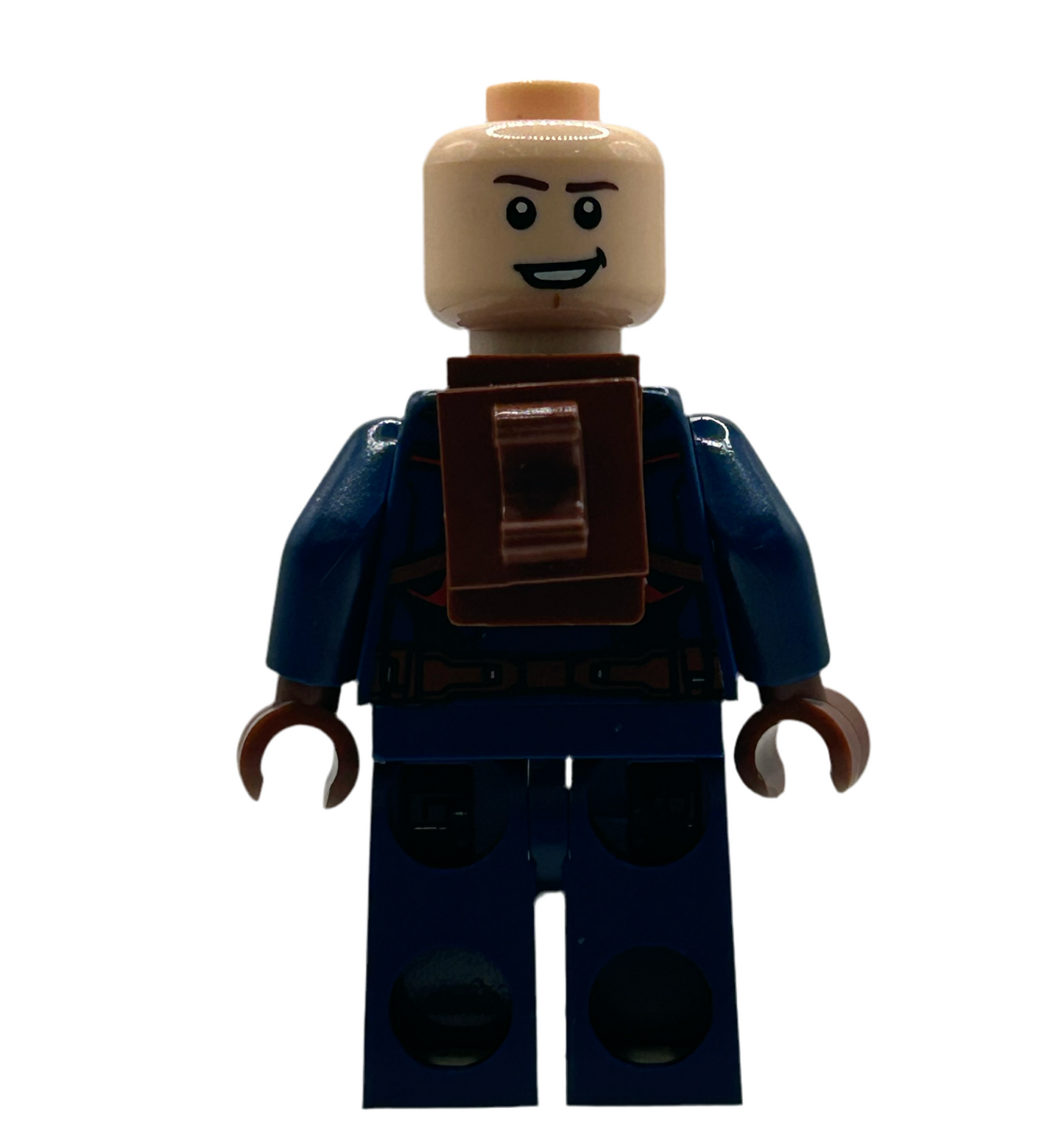 Captain America, Reddish Brown Neck Bracket, sh0973, LEGO® Marvel Minifigure