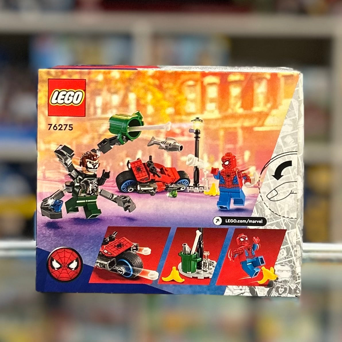 Motorcycle Chase: Spider-Man vs. Doc Ock, 76275 - LEGO® Marvel Set