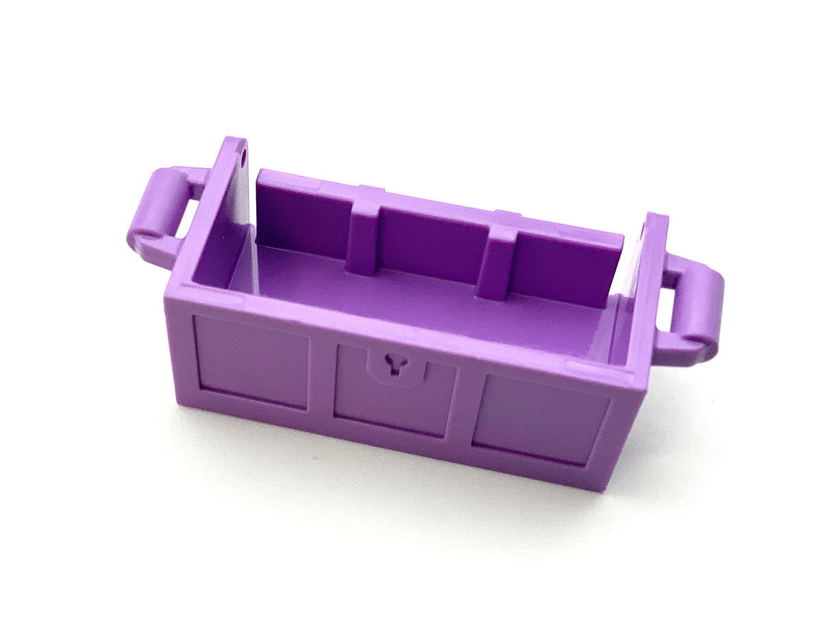 Container, Treasure Chest Bottom with Slots in Back, Part# 4738a