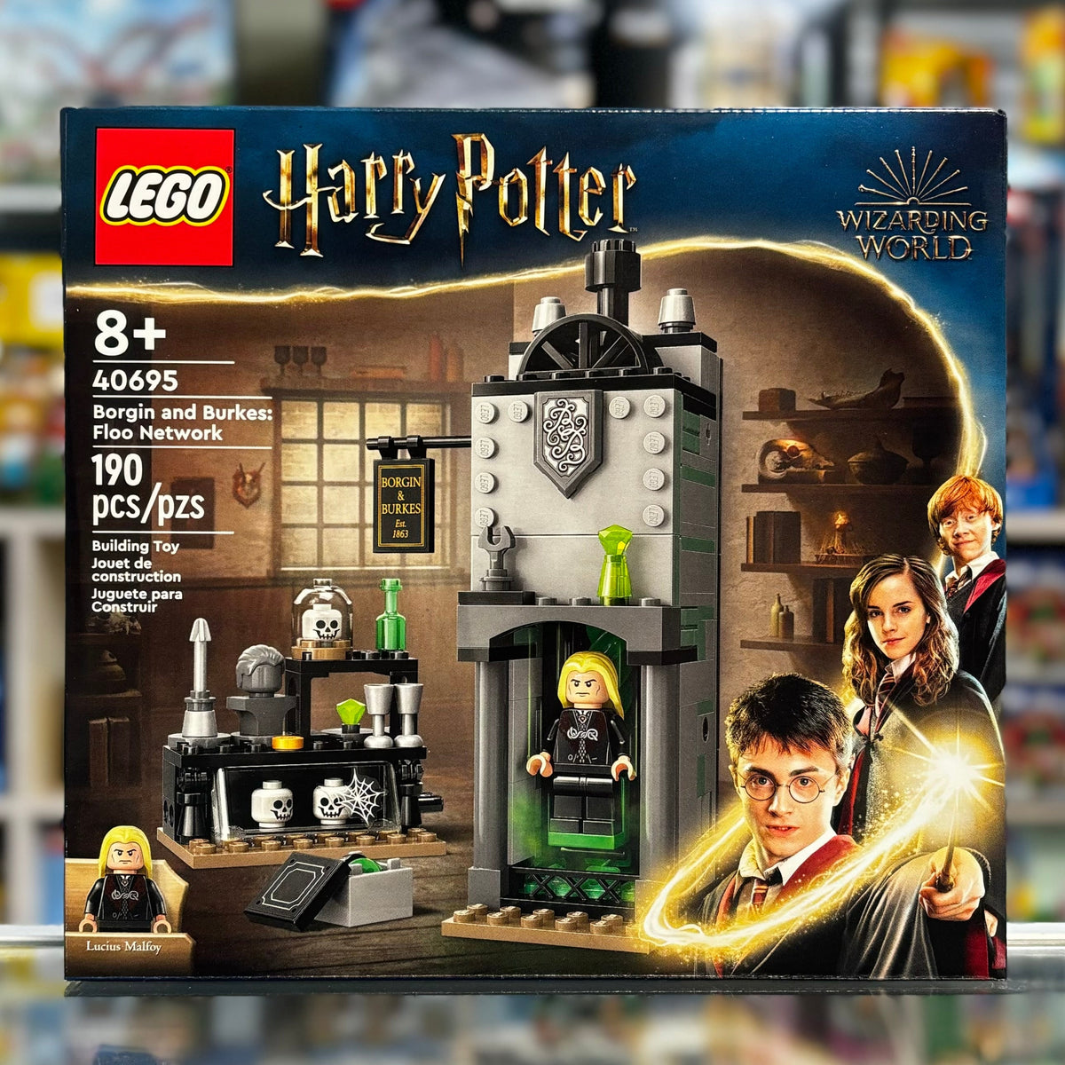 40695 - Borgin and Burkes: Floo Network - EMPTY BOX ONLY