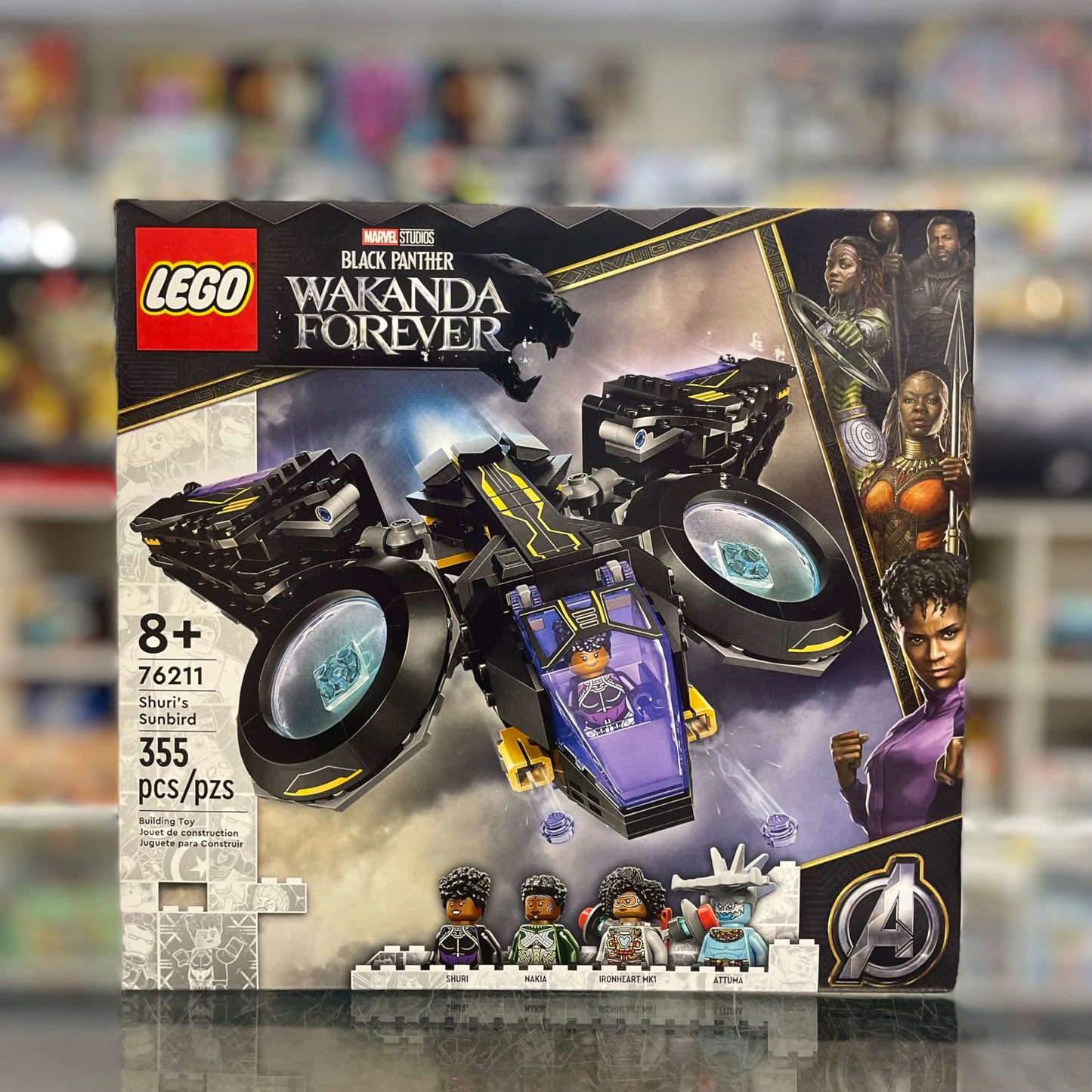 Shuri's Sunbird, 76211 - LEGO® Marvel Set