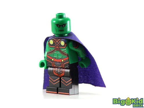GREEN MARTIAN McF Custom Printed & Inspired DC Lego Minifigure