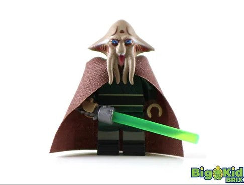 BOCTA ANTILS V2 Quarren Jedi Custom Printed & Inspired Lego Stars Minifigure