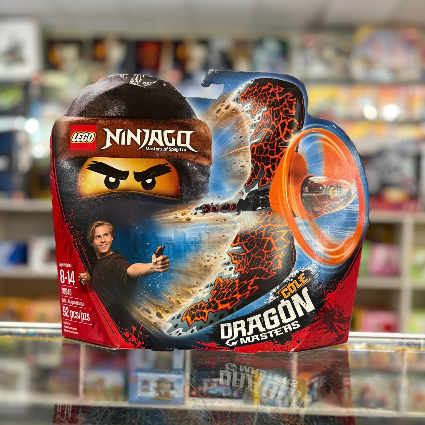 70645 - Cole - Dragon Master - EMPTY BOX ONLY