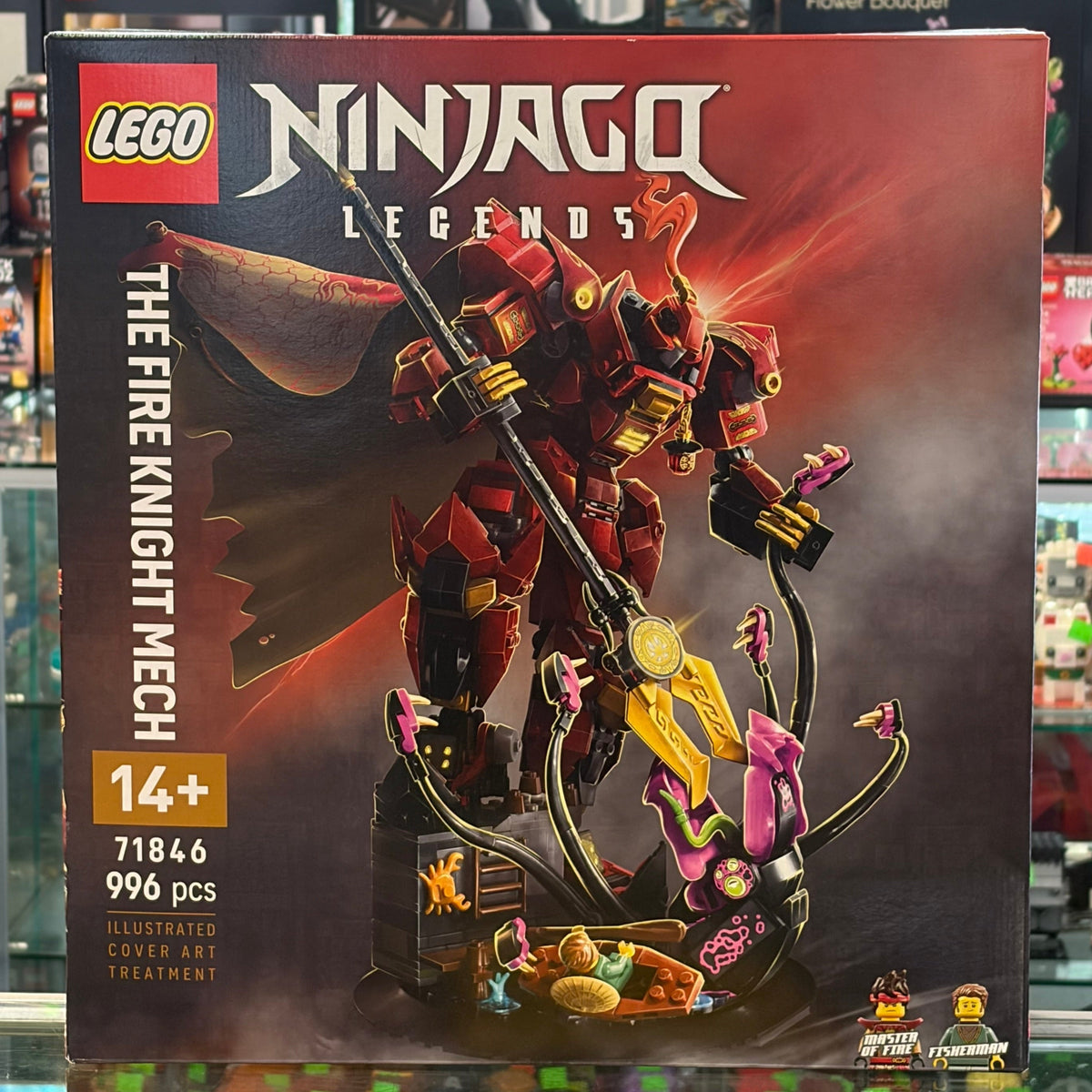 71846 - The Fire Knight Mech - EMPTY BOX ONLY