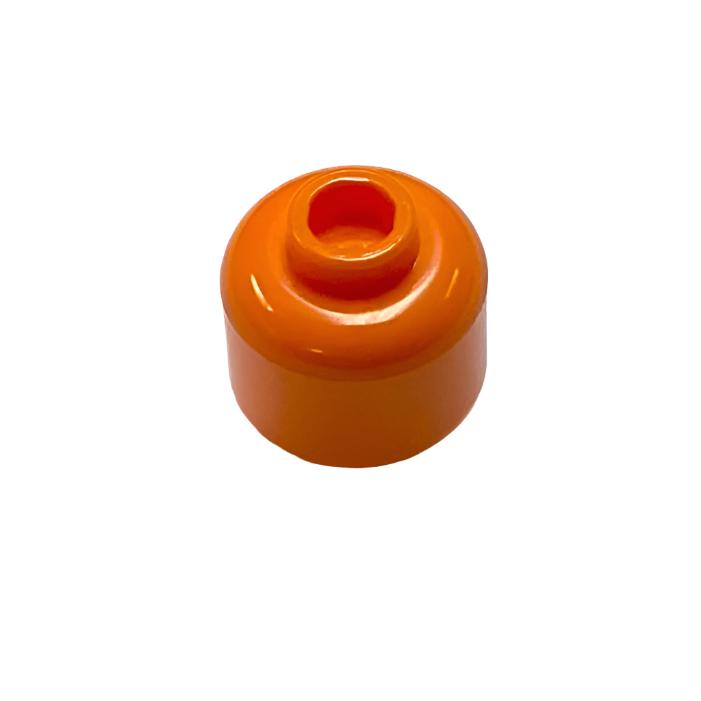 Minifigure, Head (Plain) - Hollow Stud, Part# 3626c