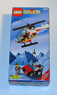 2531 - Rescue Helicopter and Jeep - EMPTY BOX ONLY