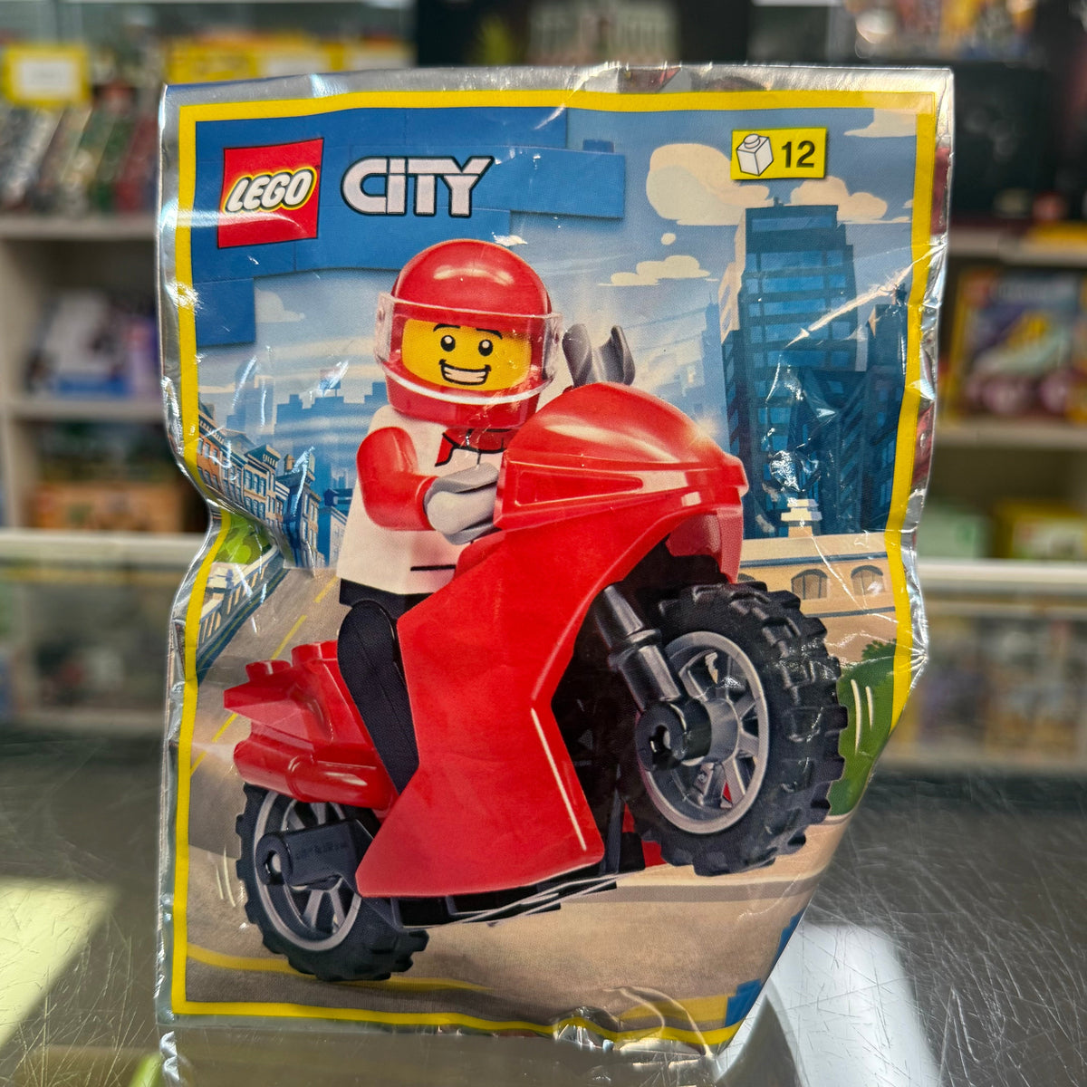 Motorcycle with Driver foil pack, 952203 LEGO® Set