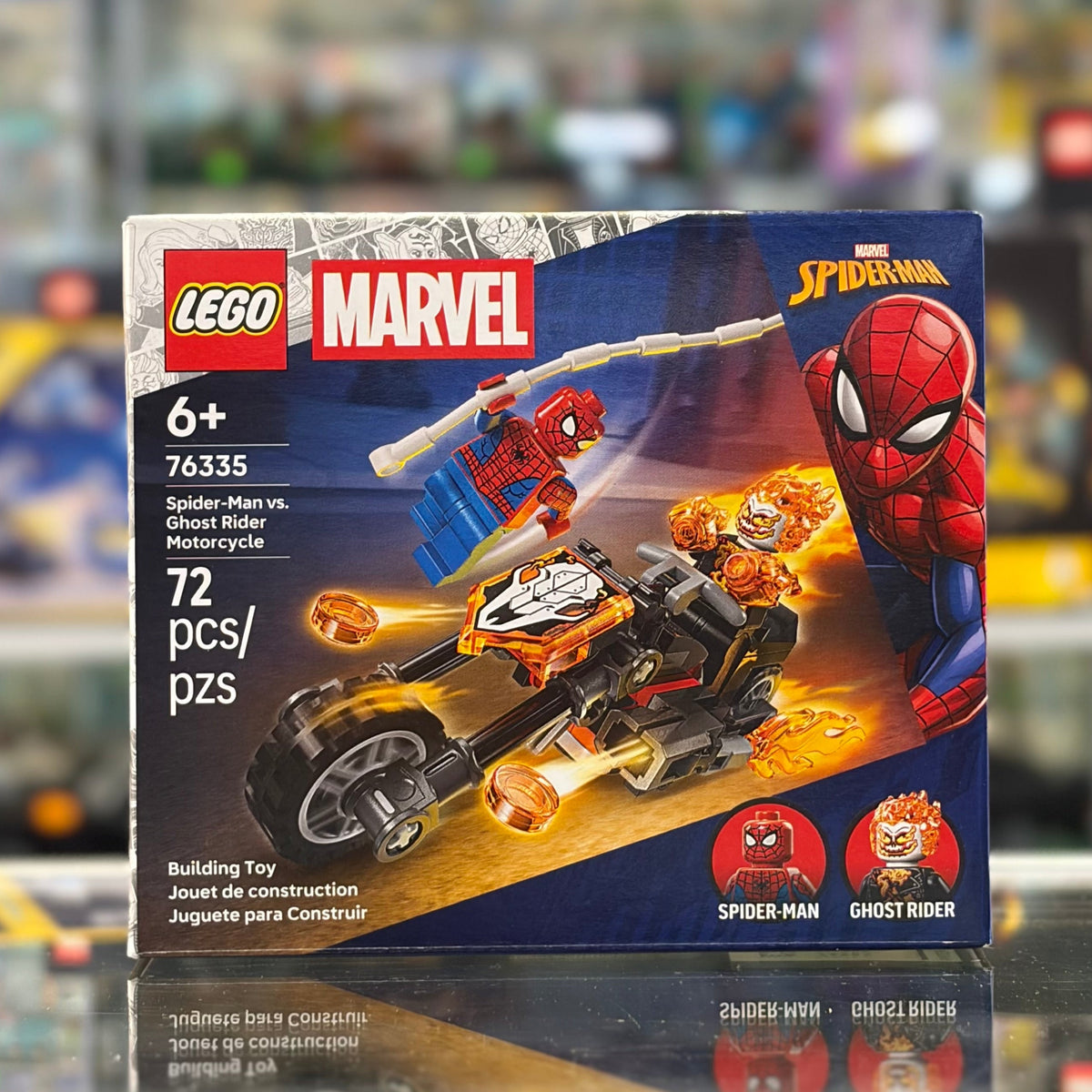 Spider-Man vs. Ghost Rider Motorcycle, 76335 - LEGO® Superheroes Set
