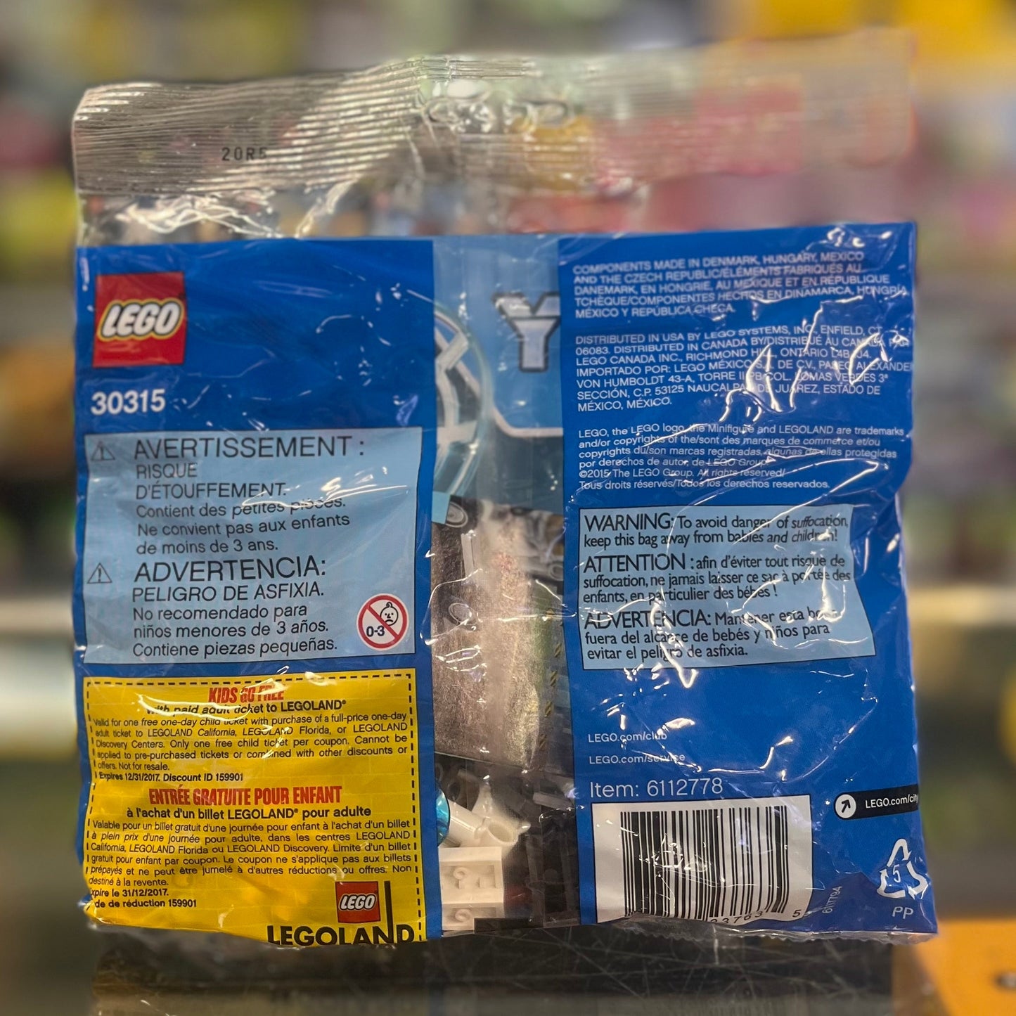 Space Utility Vehicle Polybag, 30315 - LEGO® City Set