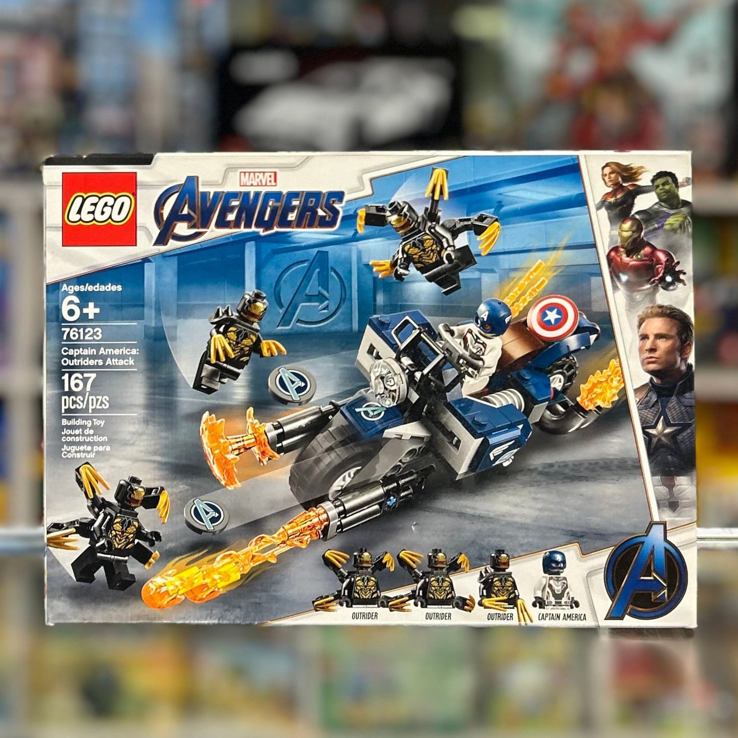 Captain America: Outriders Attack, 76123-1