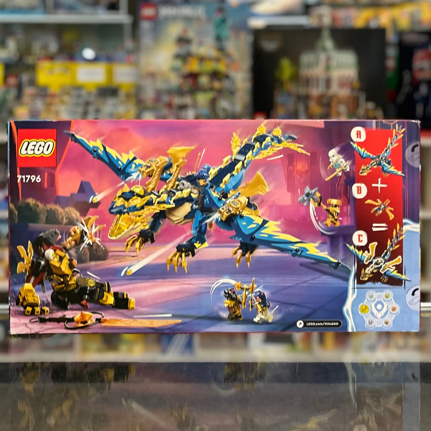 Elemental Dragon vs. The Empress Mech 71796 - LEGO® Ninjago Set