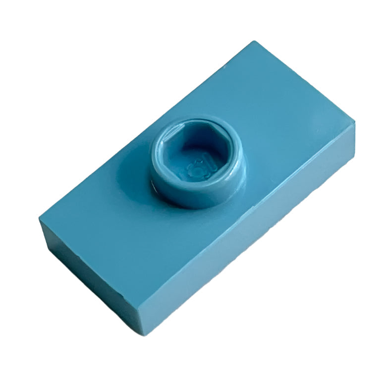 Plate, Modified 1x2 with 1 Stud without Groove (Jumper), Part# 3794a