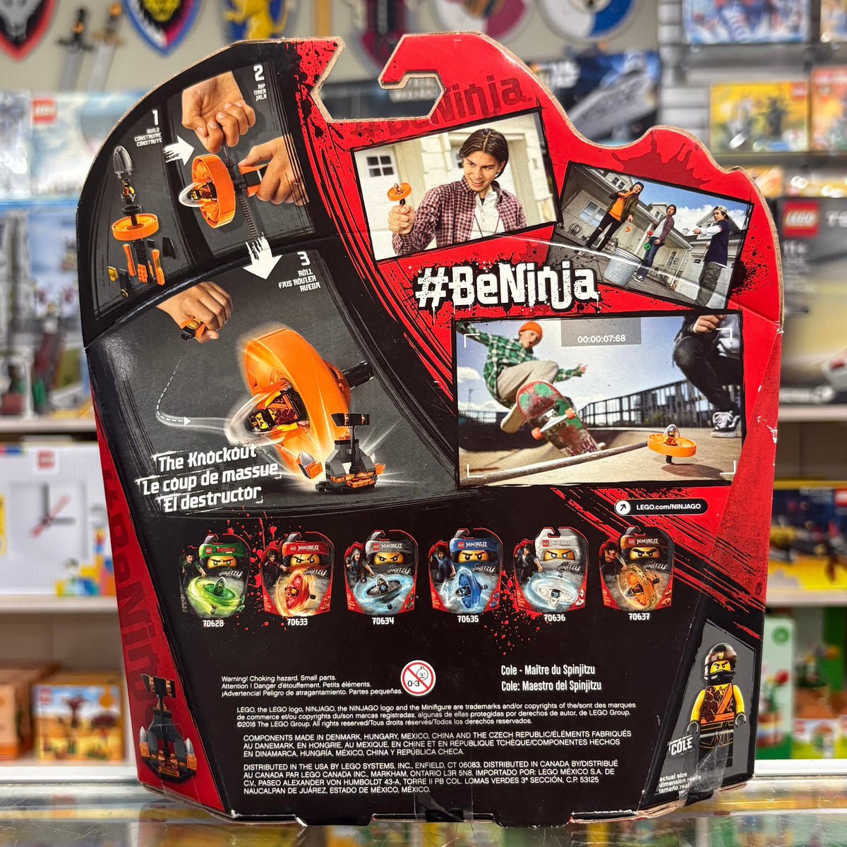 Cole - Spinjitzu Master, 70637