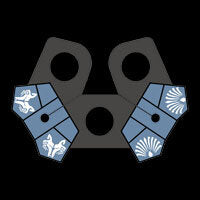 ARC Pauldron Wolfpack Sand Blue- CAC