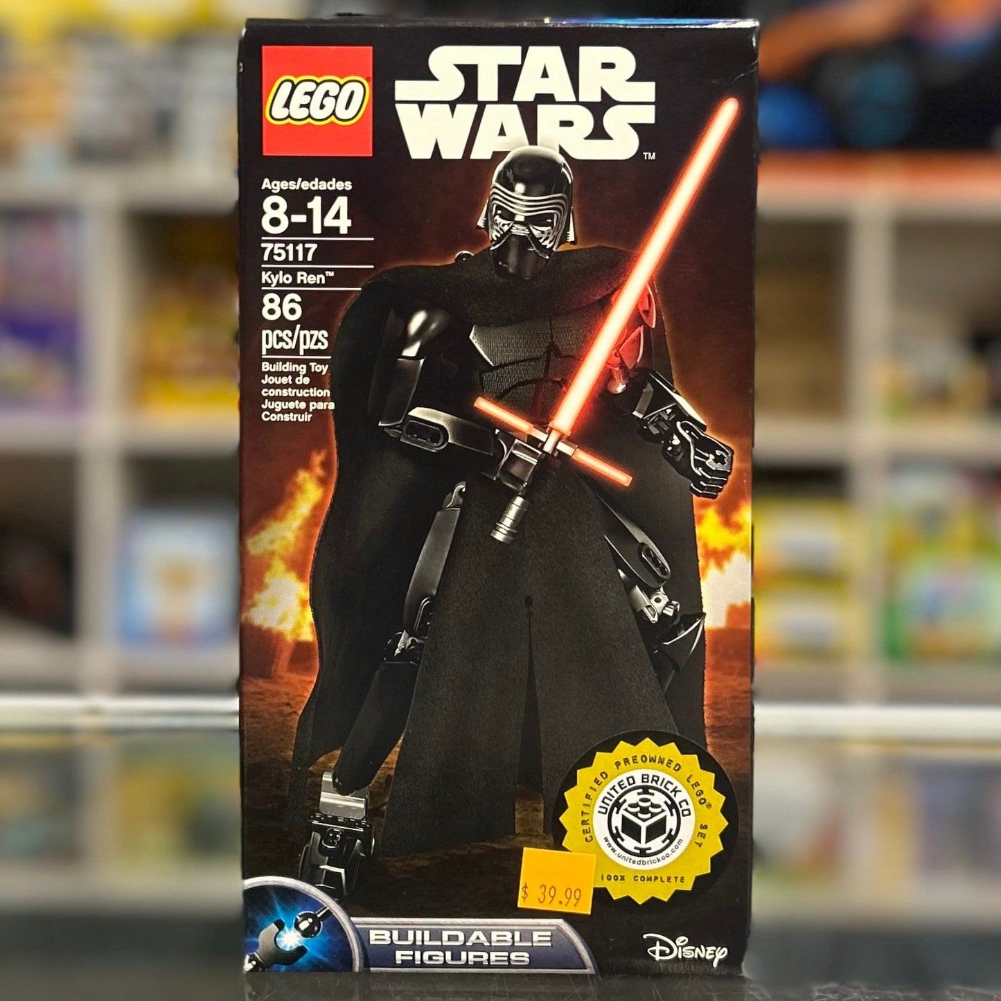 75117 - Kylo Ren - EMPTY BOX ONLY