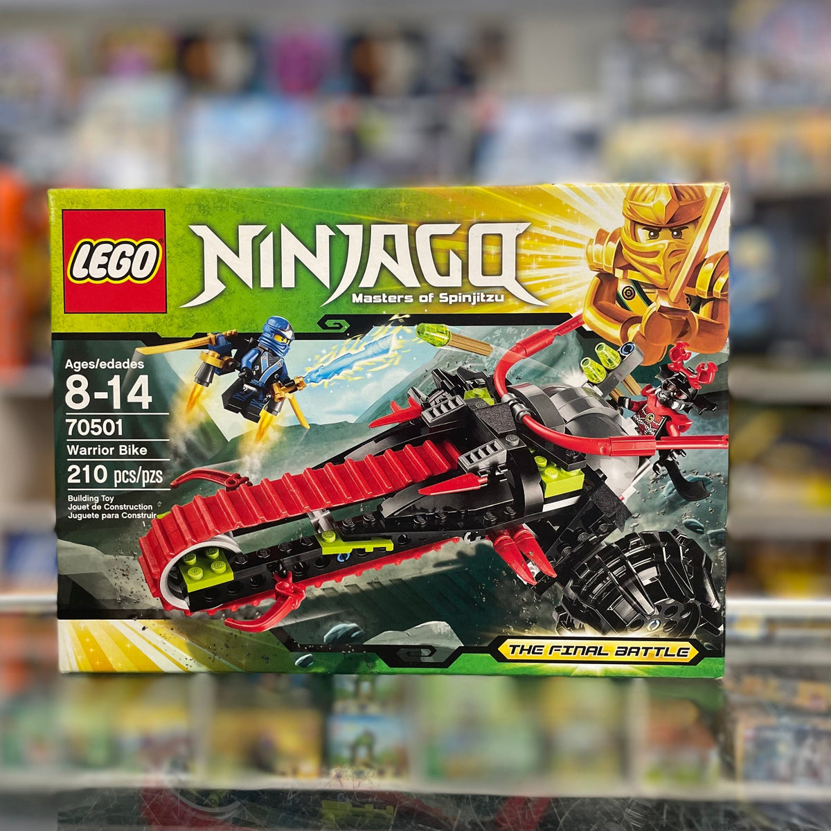 70501 - Warrior Bike - EMPTY BOX ONLY