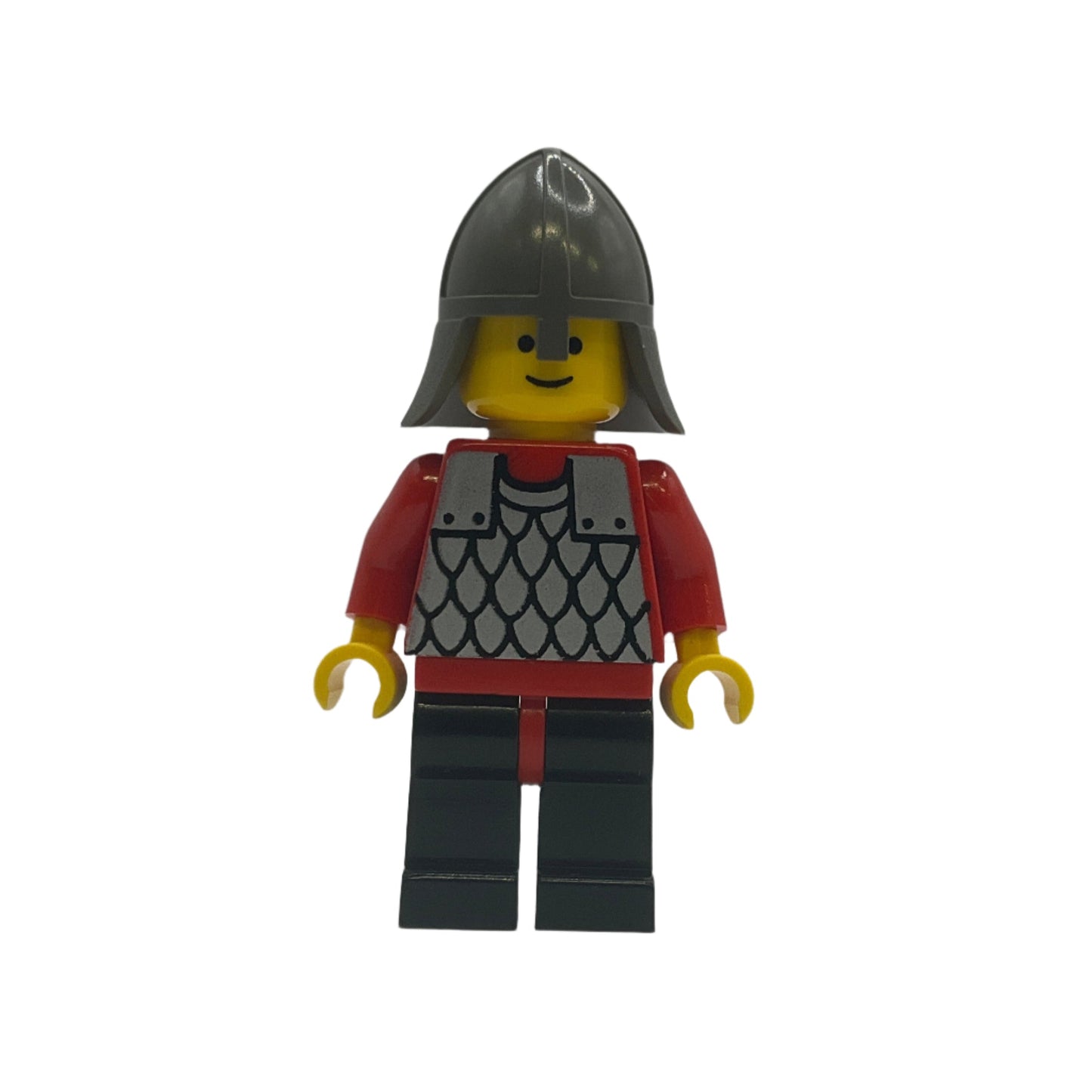 Castle- Scale Mail, Red with Red Arms, Cas148