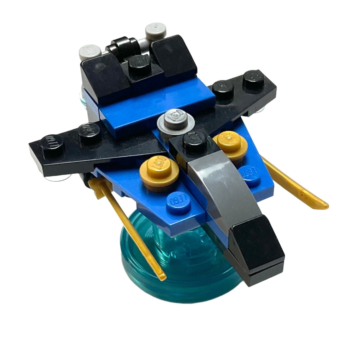 Jay's Storm Fighter Brick Built (Ninjago Dimensions)