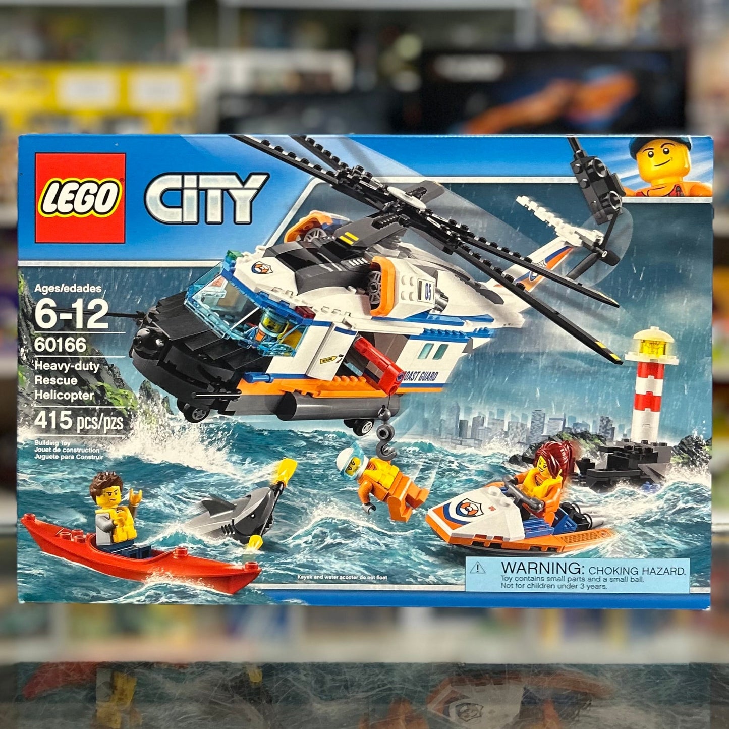 60166 - Heavy-Duty Rescue Helicopter - EMPTY BOX ONLY