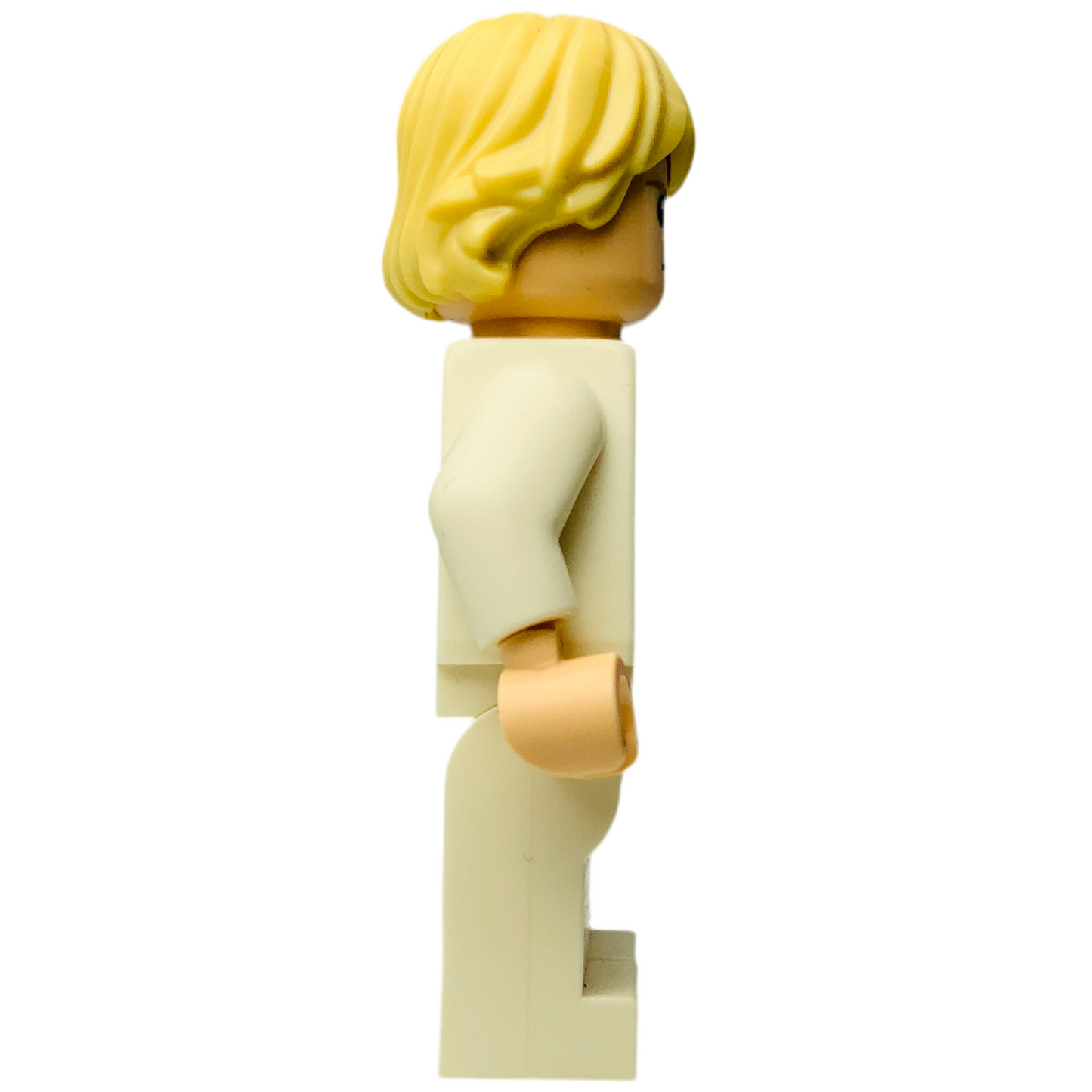 Luke Skywalker (Tatooine, White Legs, Stern / Smile Face Print), sw0778, LEGO® Star Wars Minifigure