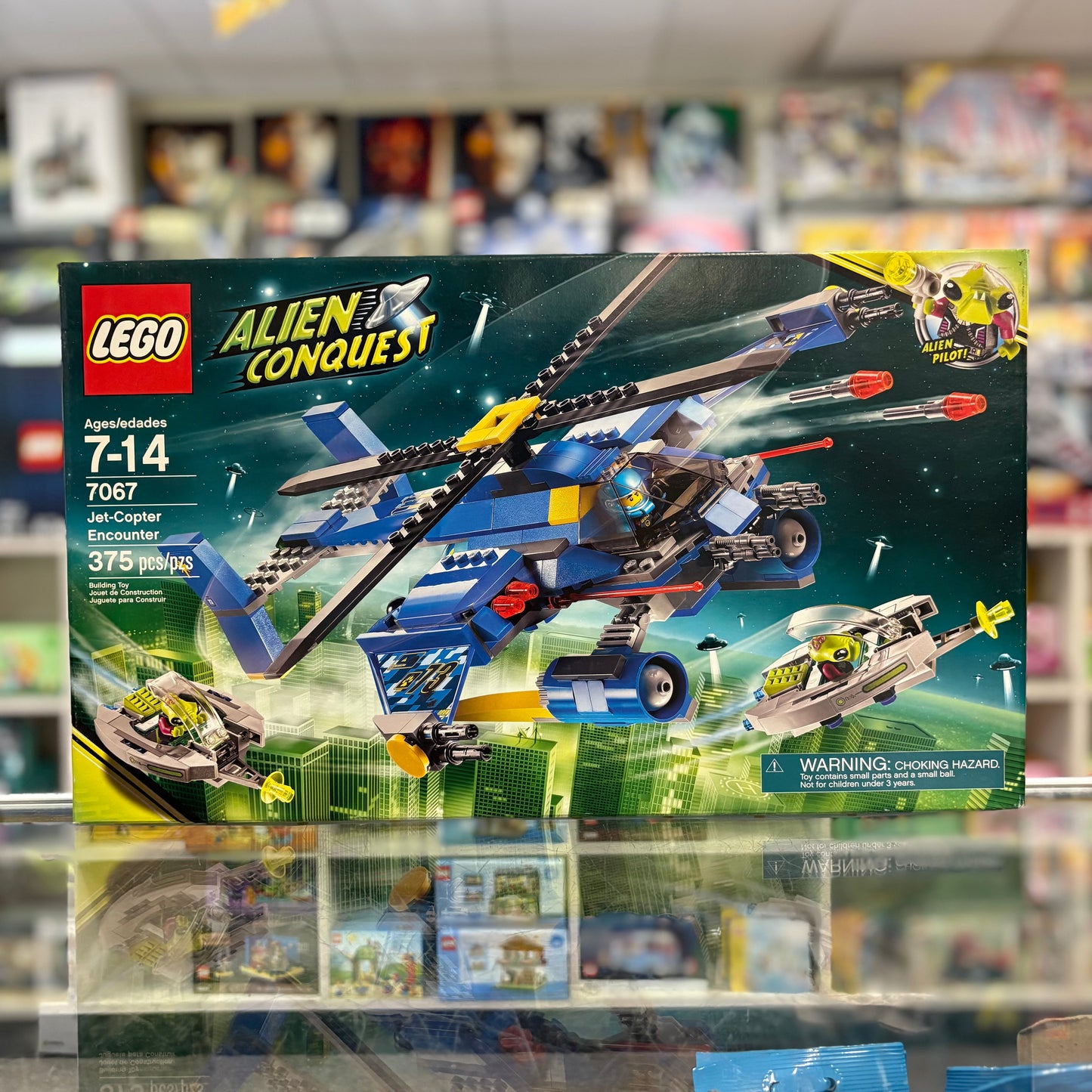 Jet-Copter Encounter, 7067