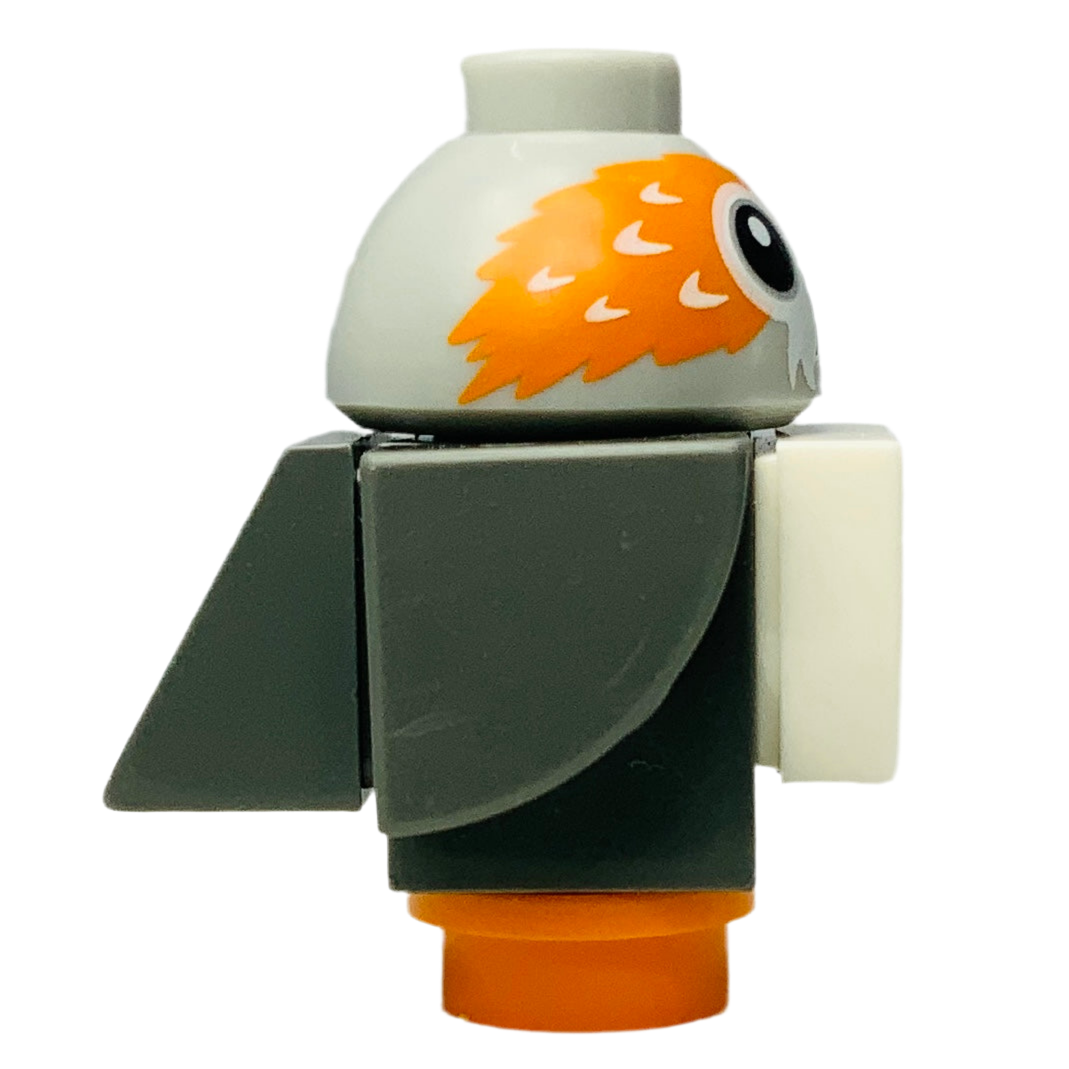 Porg - Dark Bluish Gray Body, Wings and Tail, Porg02 - LEGO® Star Wars Minifigure