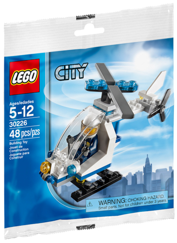 Police Helicopter polybag, 30226 - LEGO® City set