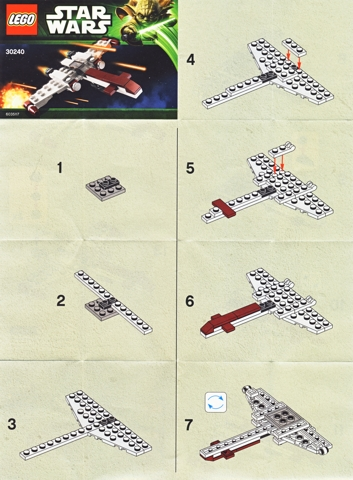 30240-Z - 95 Headhunter - Mini polybag - INSTRUCTIONS ONLY
