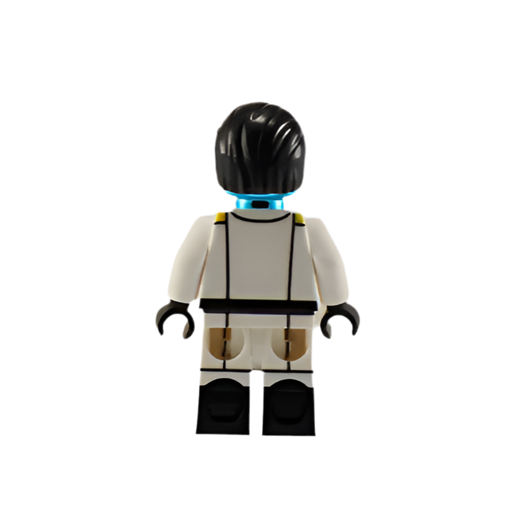 ADMIRAL THRONE CHROME BLUE Star Wars Custom Printed Lego Minifigure