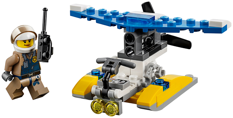 Police Water Plane polybag 30359