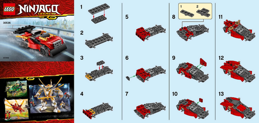 30536-Combo Charger polybag - INSTRUCTIONS ONLY