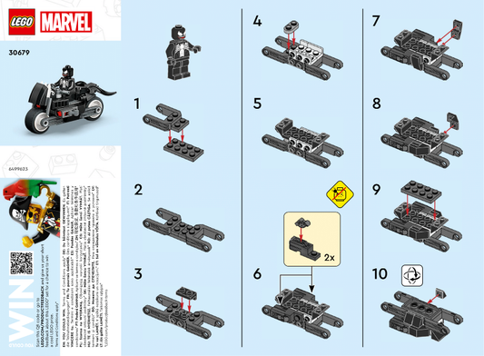 30679-Venom Street Bike polybag - INSTRUCTIONS ONLY