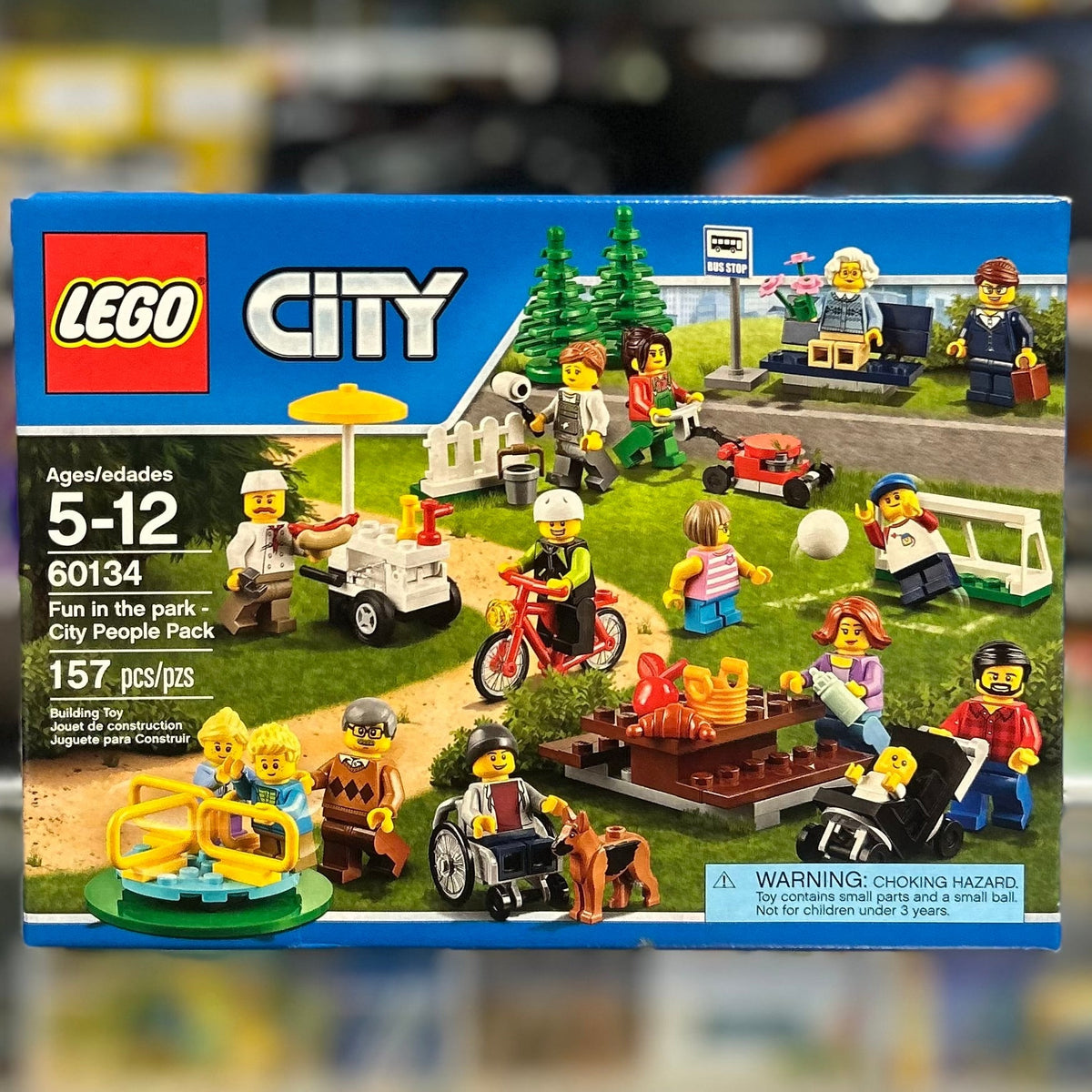 60134 - Fun in the park - City People Pack - EMPTY BOX ONLY