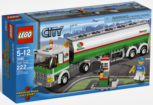 Tank Truck, 3180 - LEGO® City Set
