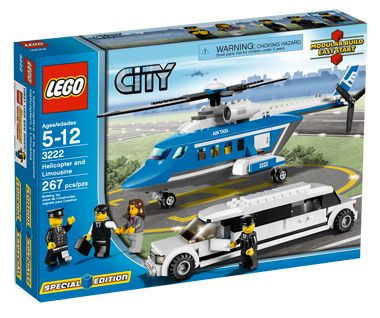 3222 - Helicopter and Limousine - EMPTY BOX ONLY