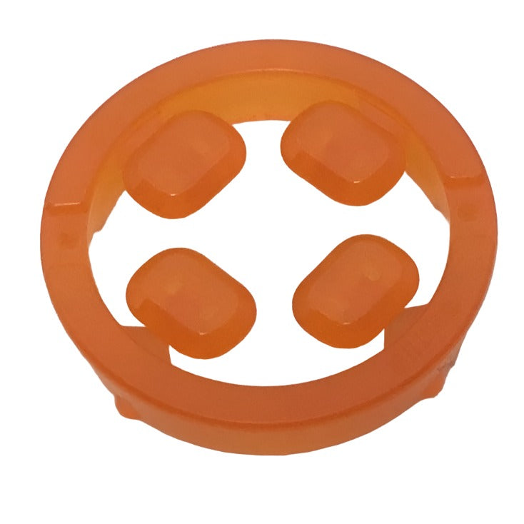 Rock Faceted with Small Pin (Infinity Stone), 4 on Sprue, Part# 36451