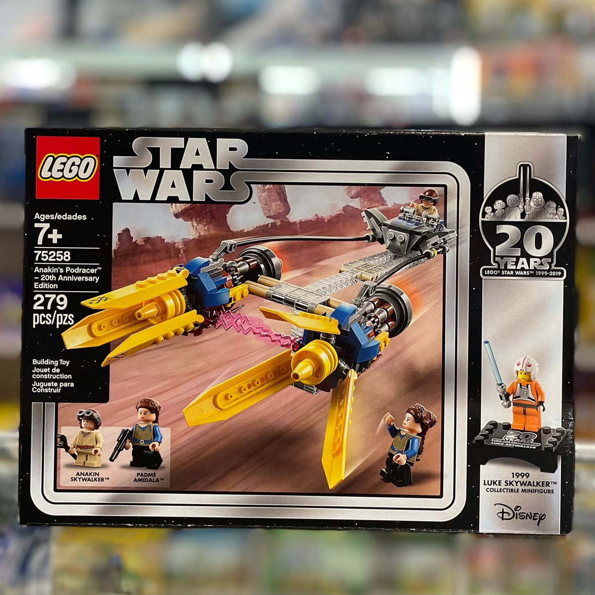 75258 - Anakin's Podracer – 20th Anniversary Edition - EMPTY BOX ONLY