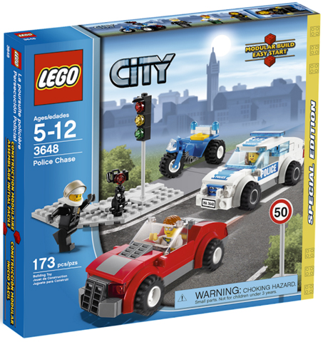 3648 - Police Chase - EMPTY BOX ONLY
