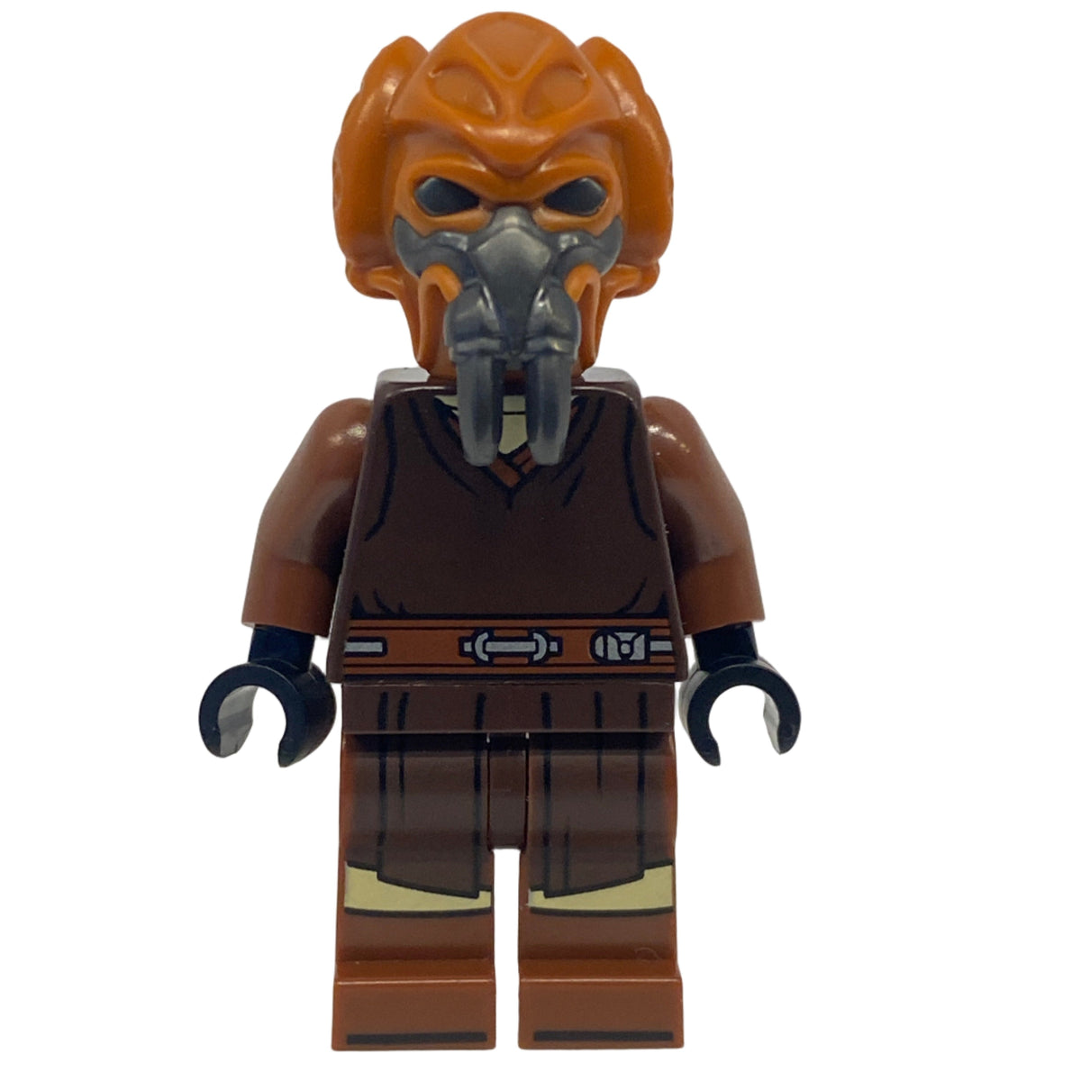 Plo Koon - Dark Brown Robe, Tan Shirt, Printed Legs, sw1414