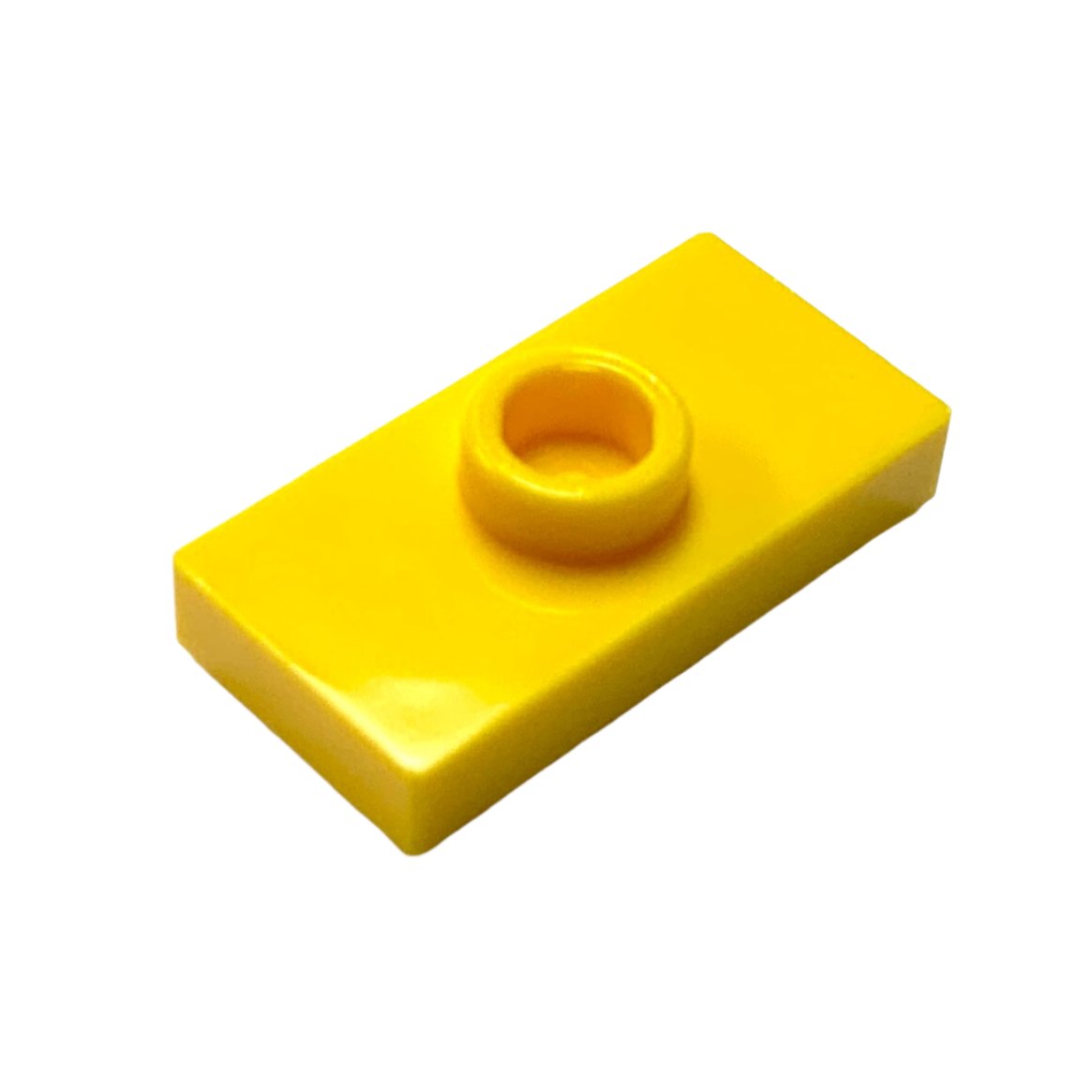 Plate, Modified 1 x 2 with 1 Stud with Groove and Bottom Stud Holder (Jumper), Part# 15573