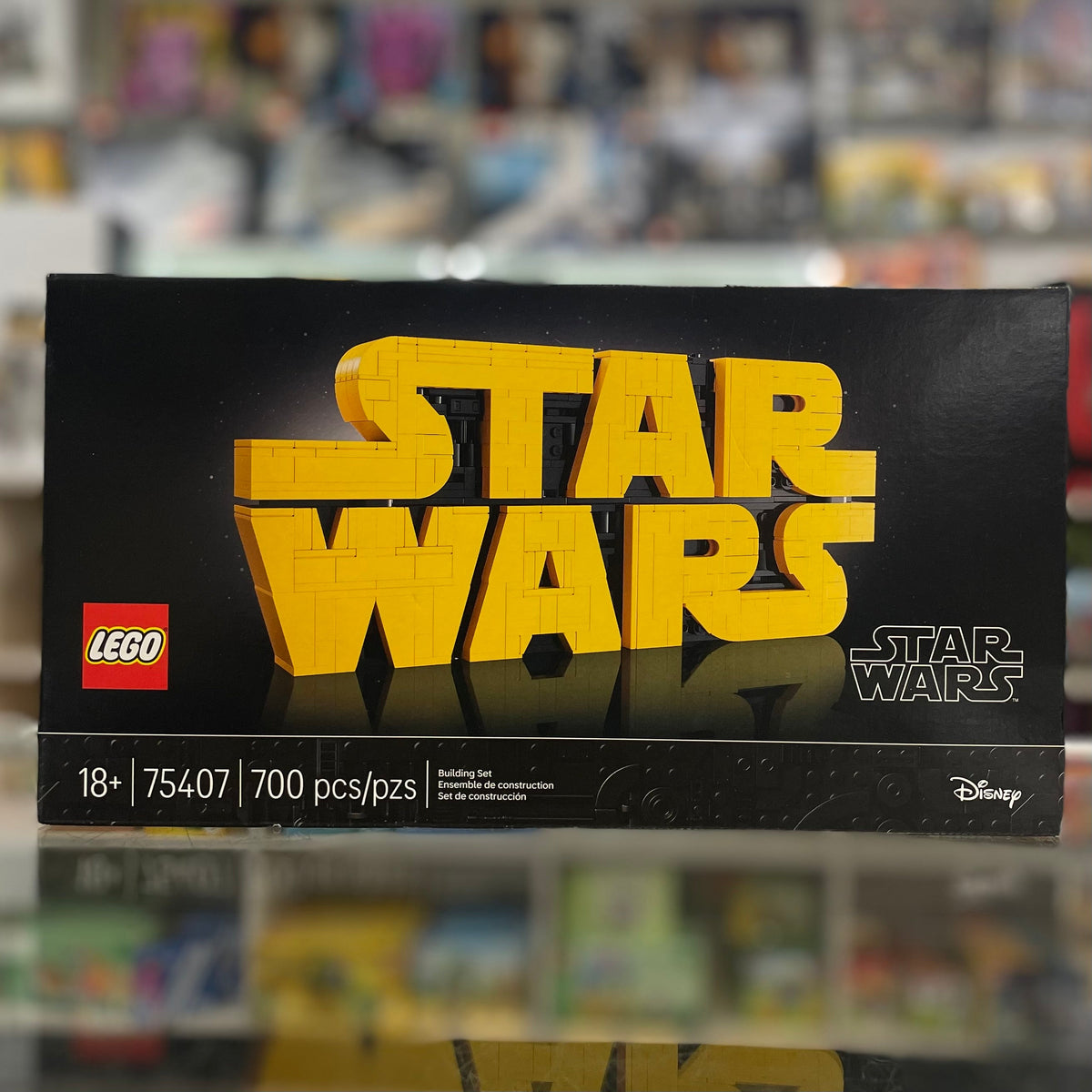 Brick-Built Star Wars Logo, 75407 - LEGO® Star Wars