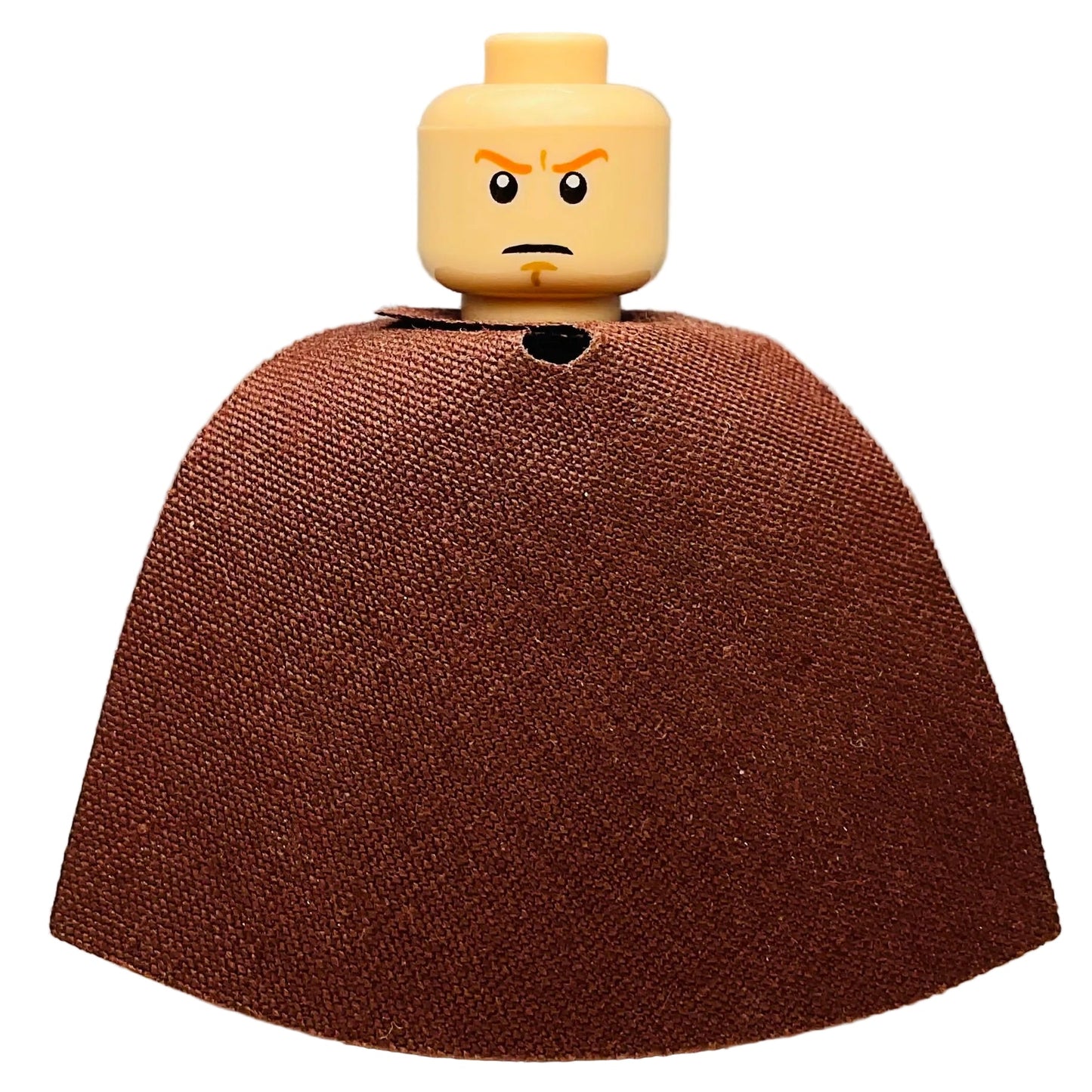 Obi-Wan Kenobi - Young with Hood and Cape, Tan Legs, Smile, sw0329 - LEGO® Star Wars Minifigure