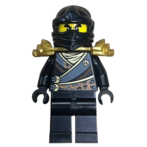 Cole - Rebooted, Shoulder Armor, njo0139, LEGO® Ninjago Minifigure