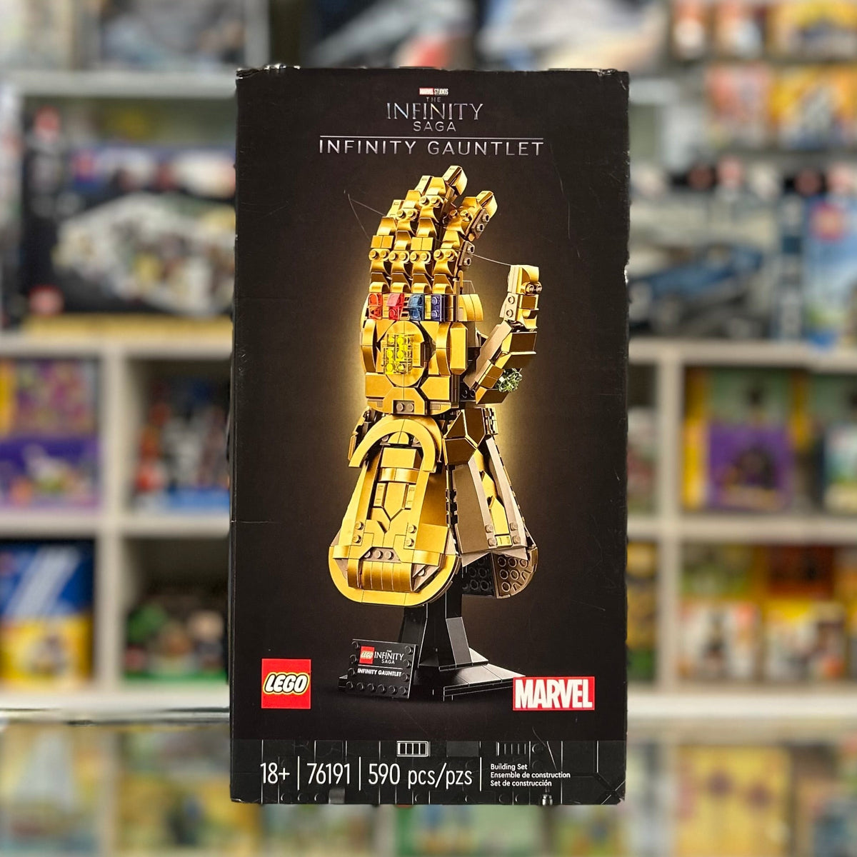 76191 - Infinity Gauntlet - EMPTY BOX ONLY