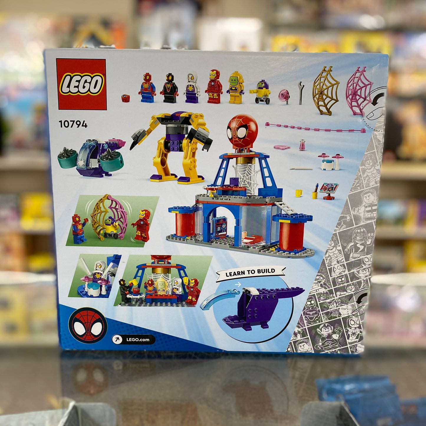 Team Spidey Web Spinner Headquarters, 10794 - LEGO® Marvel Set