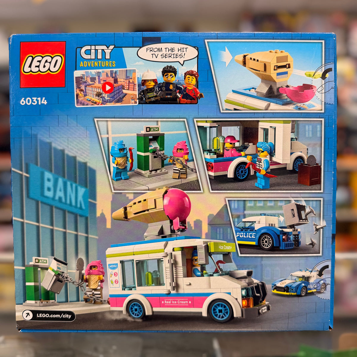 Ice Cream Truck Police Chase, 60314 - LEGO® City Set