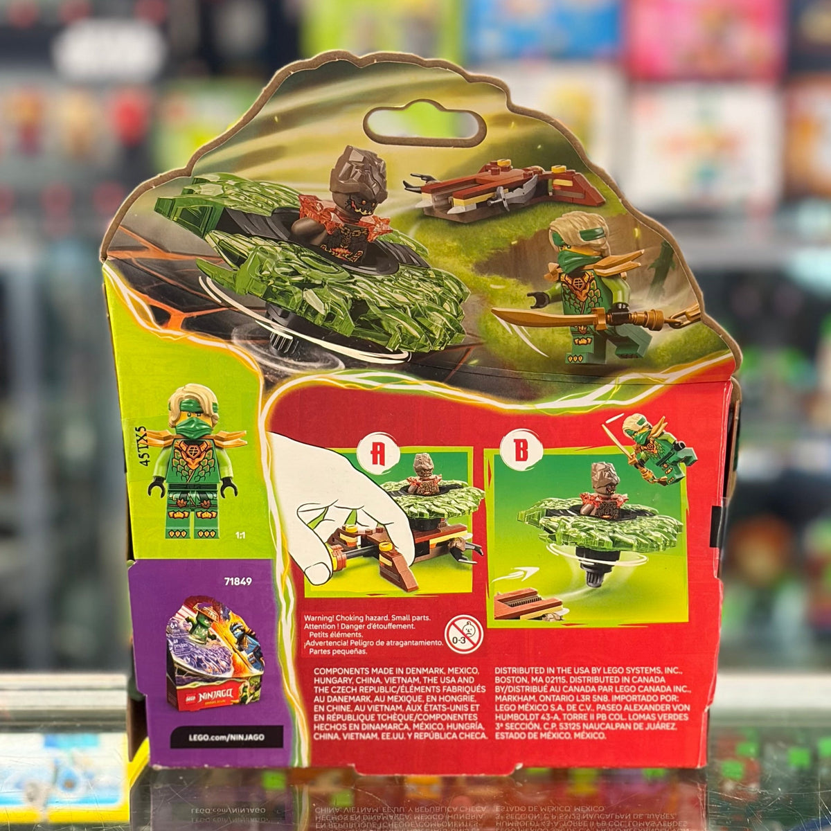 Lloyd vs. Earth Monster Spinner, 71850 - LEGO® Ninjago Set