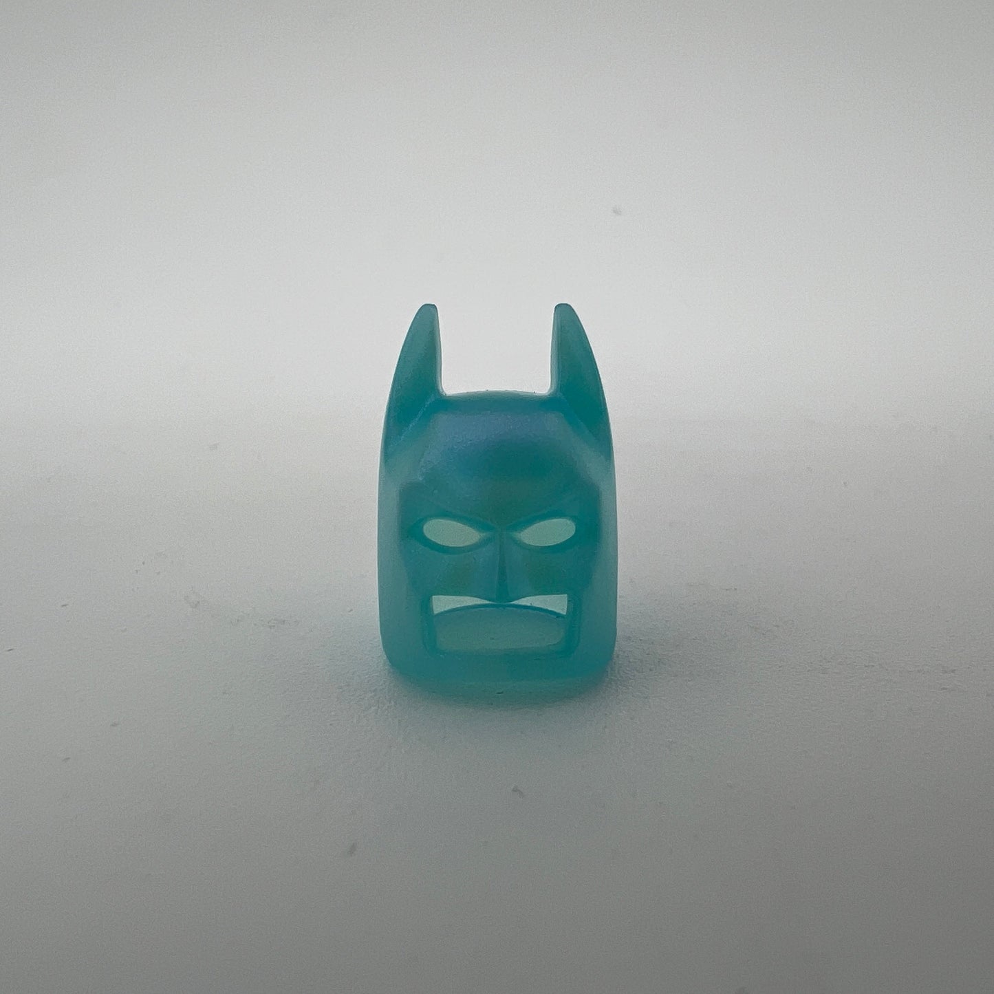 Prototype Satin Trans-Light Blue Batman Cowl