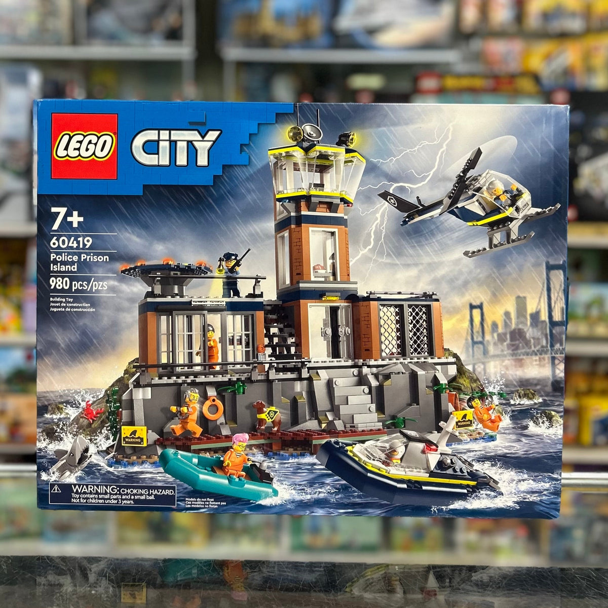 60419 - Police Prison Island - EMPTY BOX ONLY